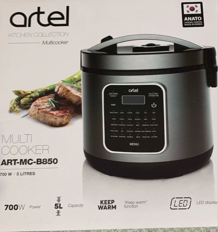 Новая мультиварка artel — 2