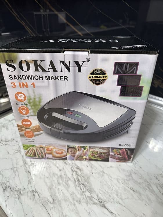 Сэндвичница Sokany 3 в 1 — 1