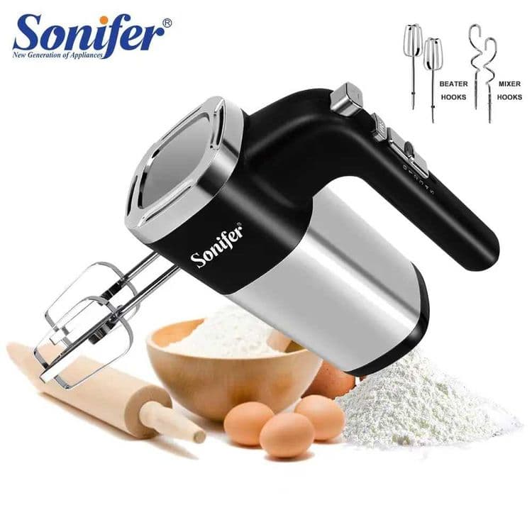 Электрический ручной миксер Венчик mikser Sonifer sf-7017 — 5