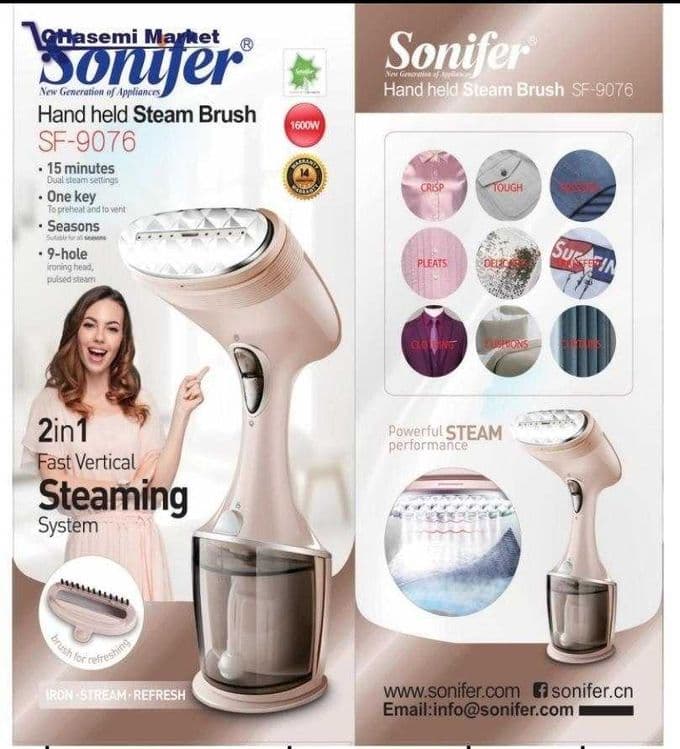 Отпариватель Паравой утюг ручной утюг par dazmol Sonifer SF-9076 — 3