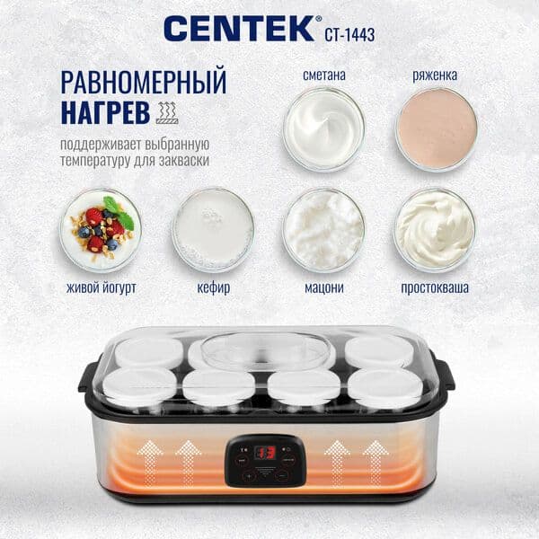 Йогуртница Centek CT-1443 — 3