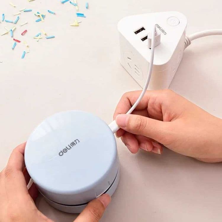Настольный мини-пылесос Deli 18884 с USB — 2