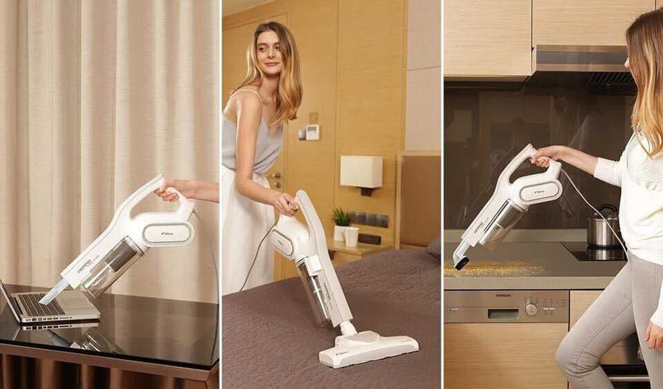 Вертикальный пылесос Xiaomi Deerma Vacuum Cleaner DX700 EU — 3