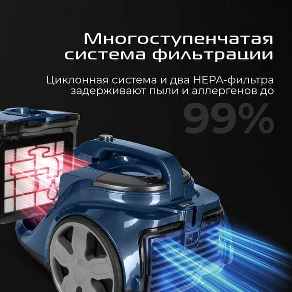 Пылесос контейнерный RED SOLUTION C330 — 2