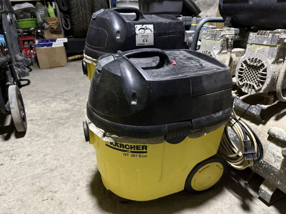 * Karcher NT561 Eco и Karcher NT361 Eco профессиональные пылесосы Итал — 2