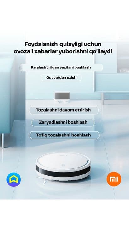 Xiaomi Mi Robot Vacuum E12 Naqt va Nasiyaga — 2