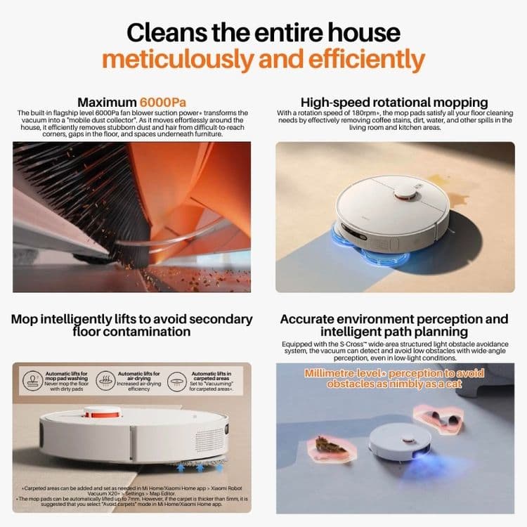 Xiaomi Mi Robot Vacuum E12 Naqt va Nasiyaga — 7