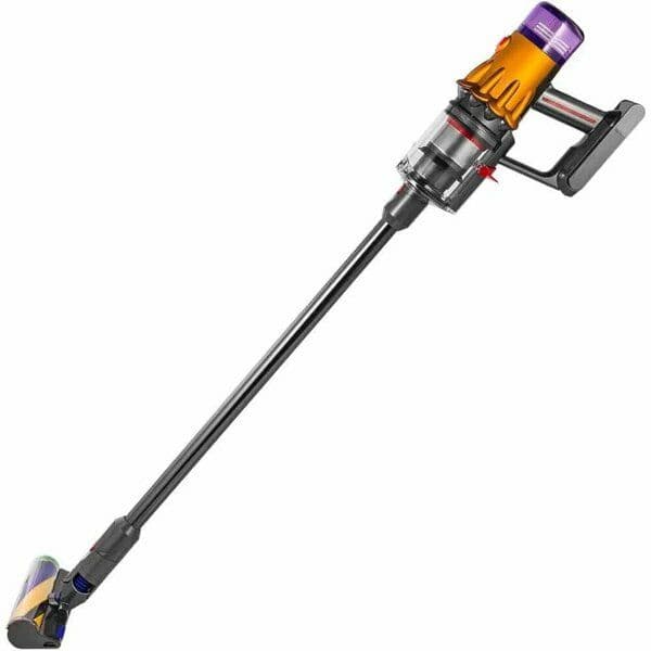 Пылесос Dyson V12 Detect slim absolute (SV46) UK, yellow/nickel — 4