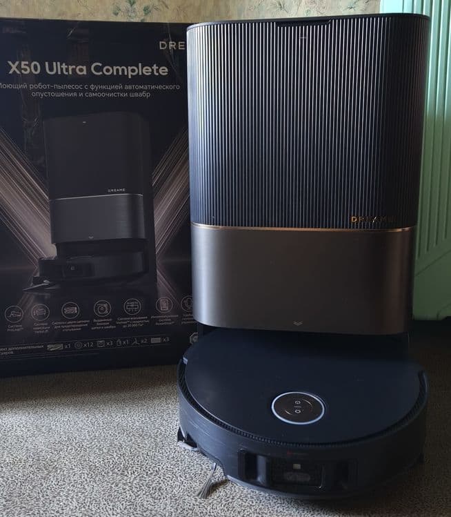Флагманский робот-пылесос Dreame X50 Ultra Complete — 6