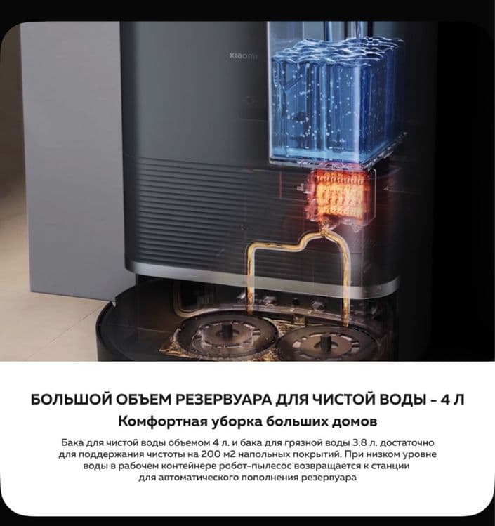 Mi Xiaomi X20 Max.Робот пылесос Robot pilesos Xiaomi Vacuum Cleaner — 4