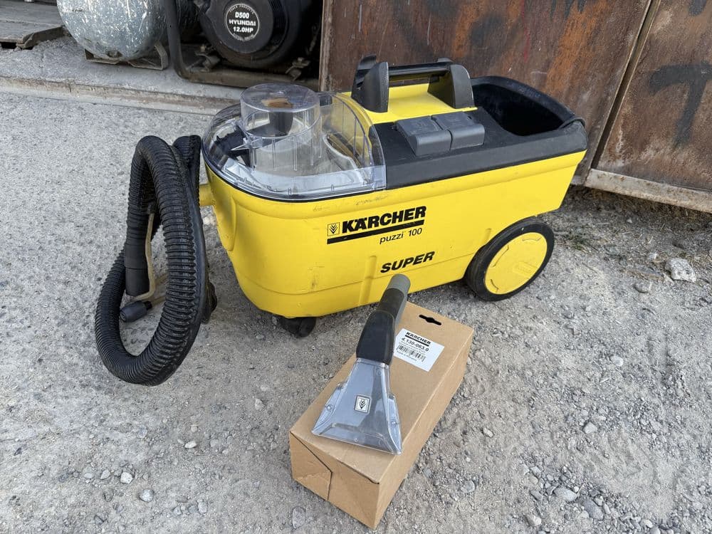 * Karcher Puzzi 100 оригинал Италия с большим 2 крыльчаточным мотором! — 1