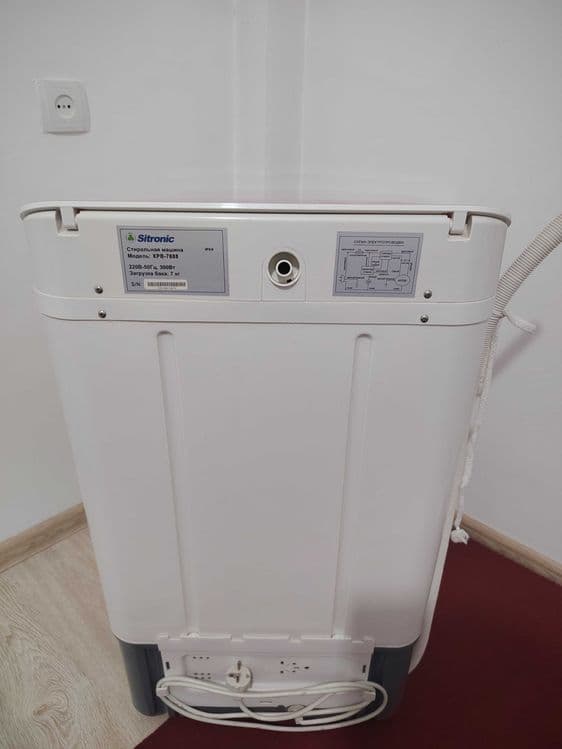 Kir yuvish mashinasi Sitronic 7kg XPB-7888 | Стиральная машина — 3
