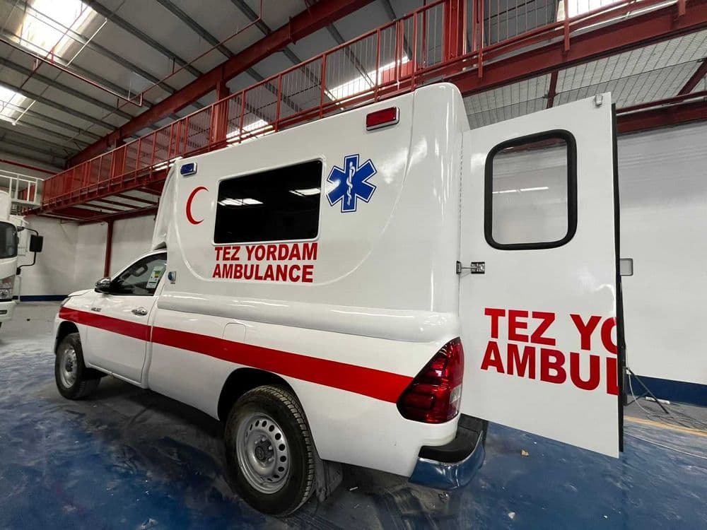 Машина скорой помощи Toyota Hilux Ambulance 4х4/ Цена Без Растаможки — 4