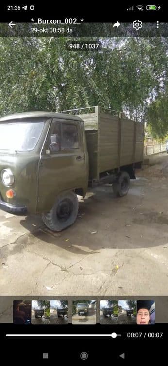 Uaz 3303  yuk bortli   yili 1990  dokumentlari joyida Gaz metan  3ta — 4