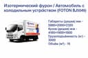 Продам Изотермический фургон FOTON BJ5049
