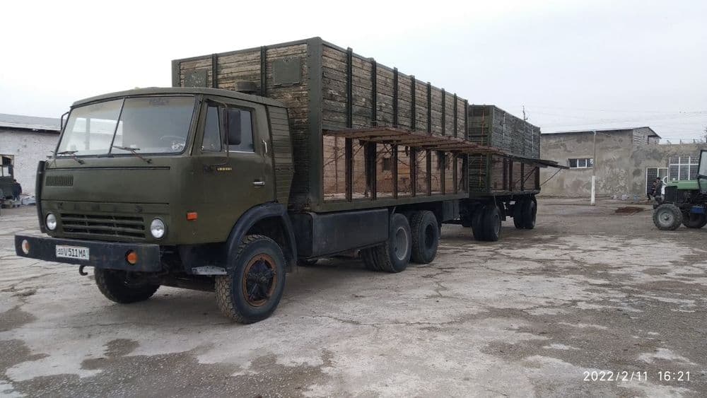 Камаз 53212 с прицепом — 2