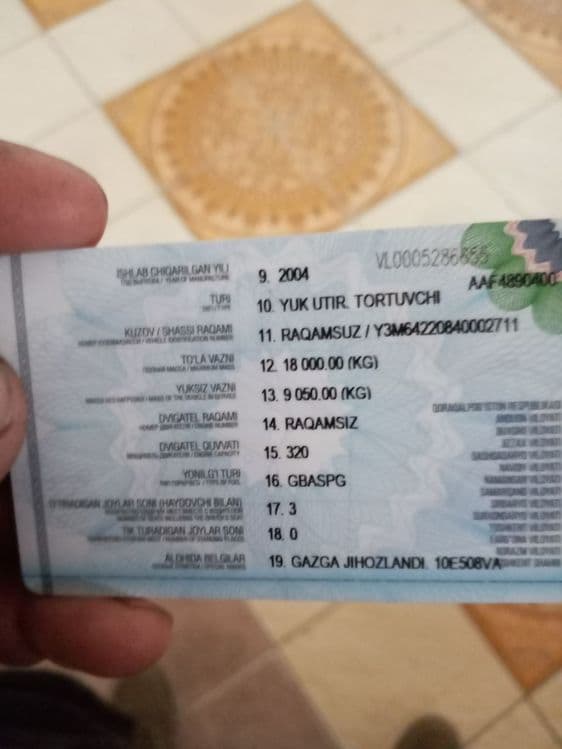 МАЗ сотилади без прицеп — 5
