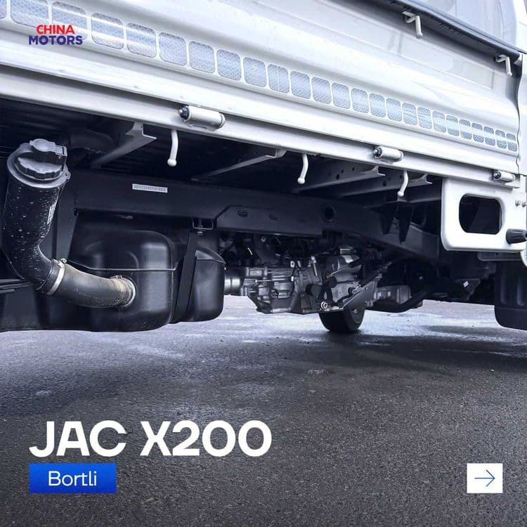 JAC X200 - tezkor yuk tashish uchun ideal tanlov — 5