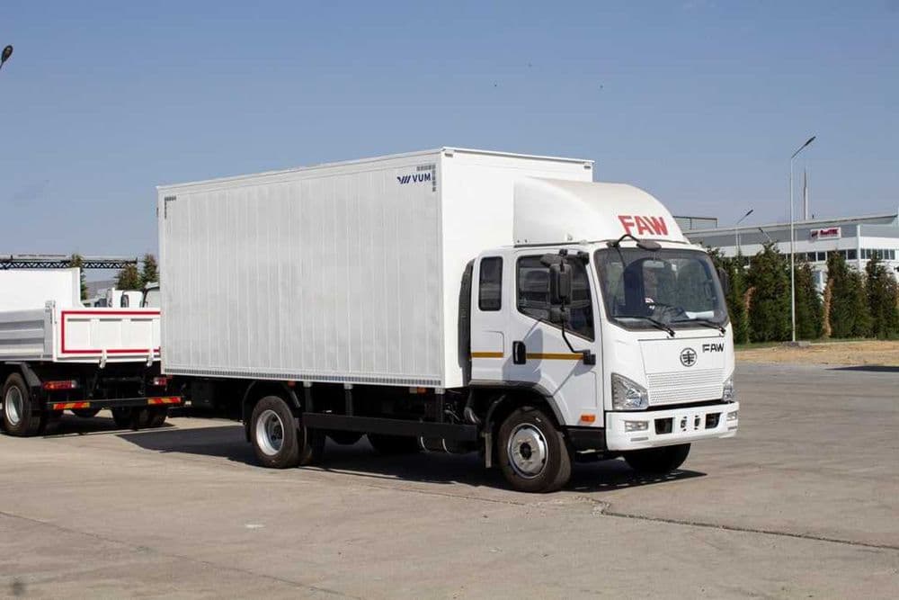 Автофургон цельнометалический  FAW Tiger-V 4x2  27,5 куб.м — 2