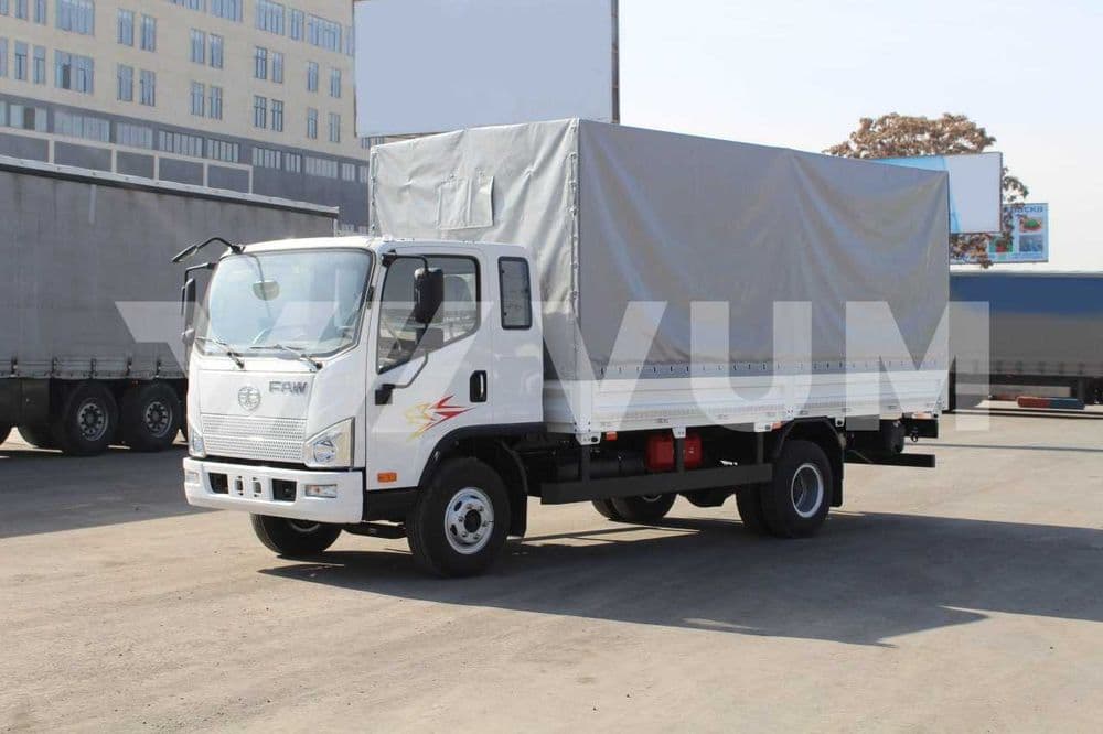 Сотувда мавжуд! Автофургон бортовой с тентом FAW Tiger VH VUM1110, 4x2 — 1