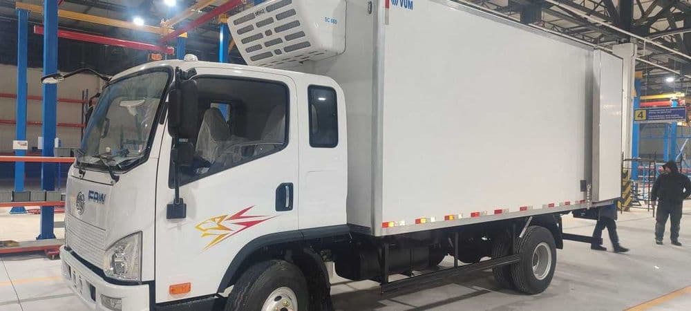 Сотувда мавжуд!Автофургон рефрижератор FAW Tiger V VUM1110 22м³, -20 С — 2