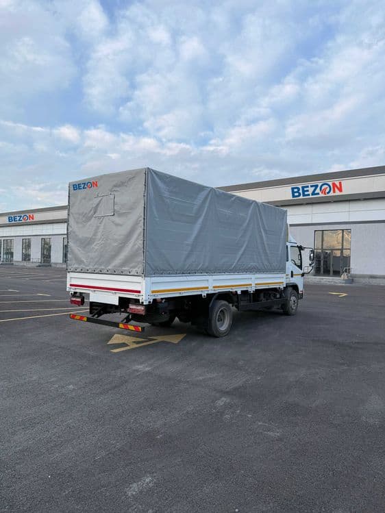 Bortli tent Avtofurgon FAW Tiger V 28,2 m³ — 4