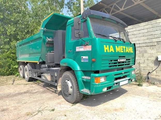 Автосамосвал КАМАЗ 6520 на метане — 1