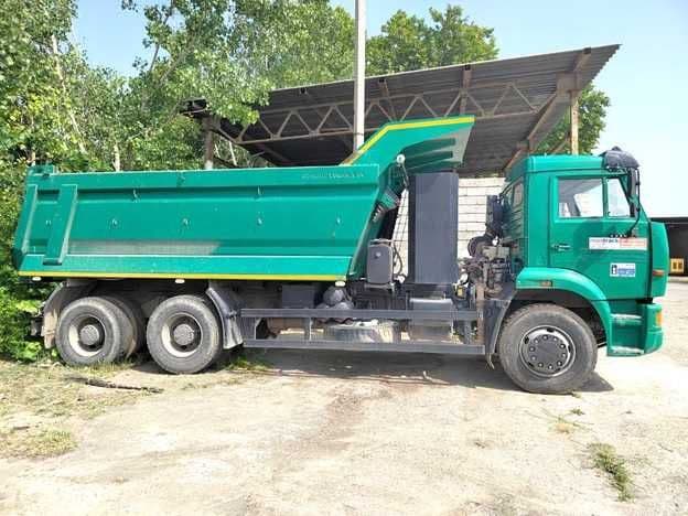 Автосамосвал КАМАЗ 6520 на метане — 2