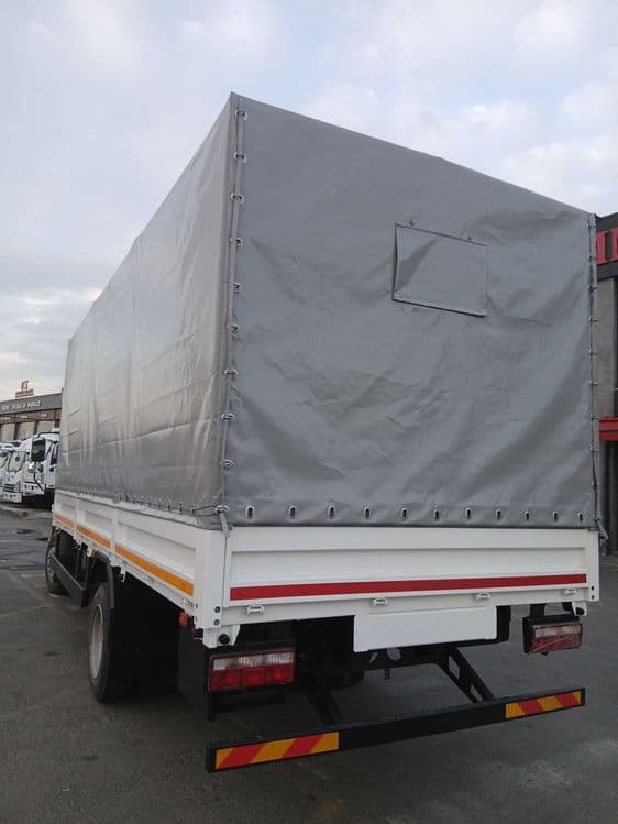 Автофургон бортовой с тентом FAW Tiger V, (28,2 м³) — 3