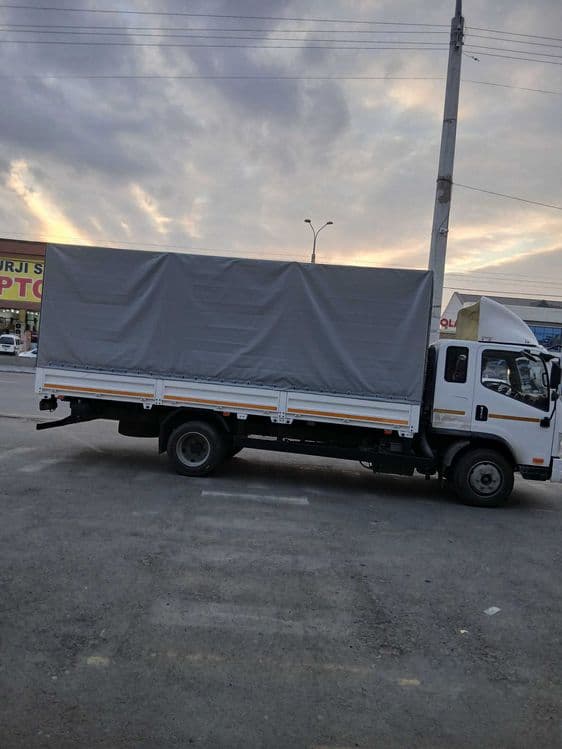 Автофургон бортовой с тентом FAW Tiger V, (28,2 м³) — 4