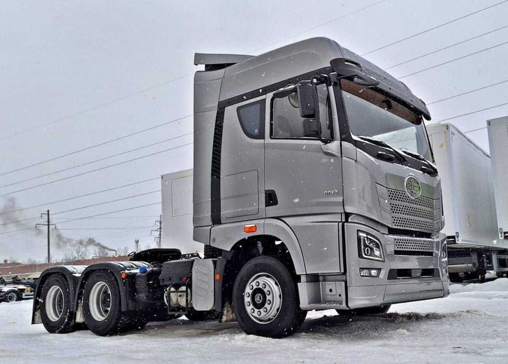FAW JH6 6х4 тягач дизел 2026 тайёр — 4