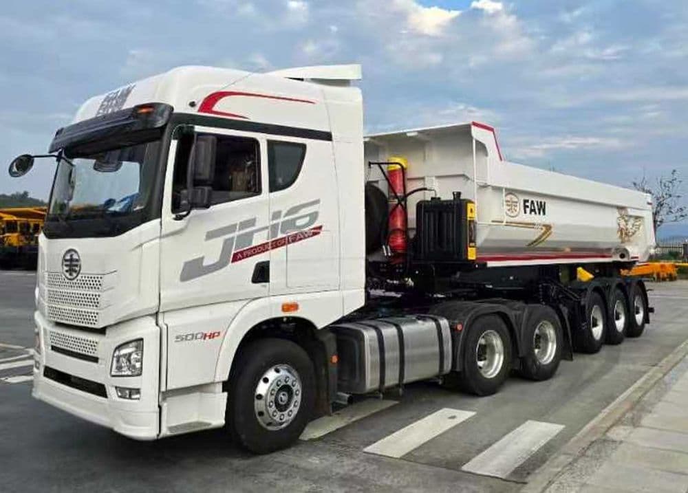 FAW JH6 6х4 тягач дизел 2026 тайёр — 8