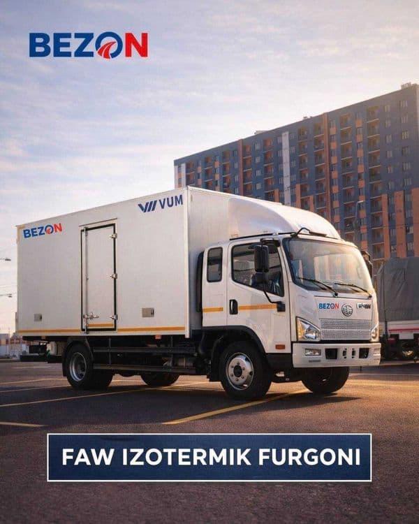Sotuda Tayyor!!! Izotermik (Изотермик) Avtofurgon FAW Tiger V
