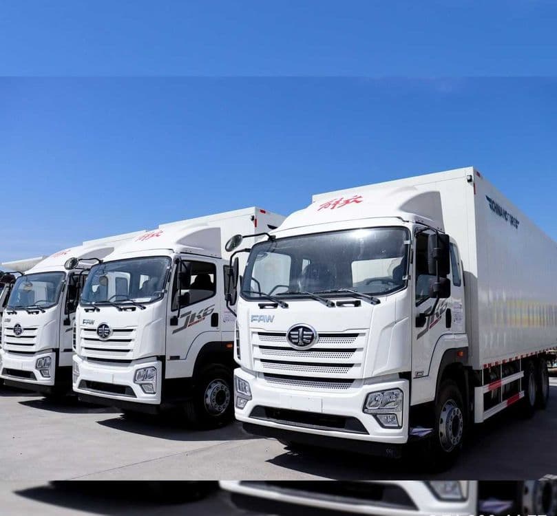 FAW EURO 5   7,5 ва 8,6 метрлик автофургонлар — 2