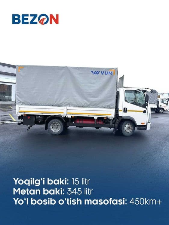 Sotuvda tayyor!!! Tentli avtofurgon FAW Tiger VH — 5