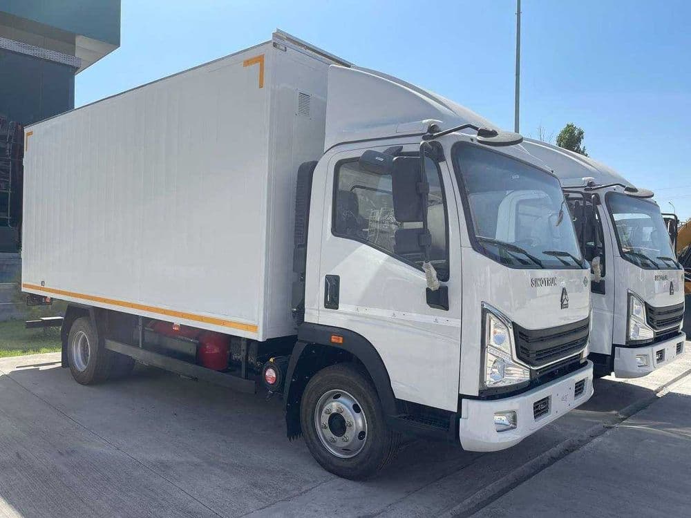 METAN GAZli mini-furgon SINOTRUK HOMAN - 6,1 tn. (kredit, lizing)