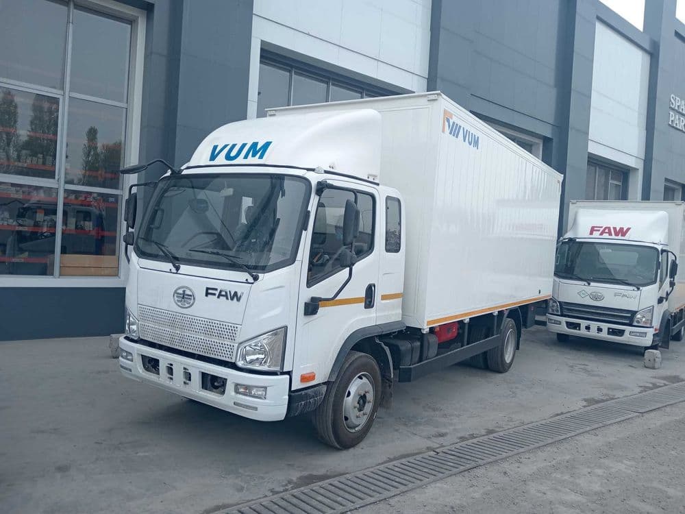 Автофургон цельнометаллический Faw Tiger V (27,5 кум м3), VUM1110 — 1