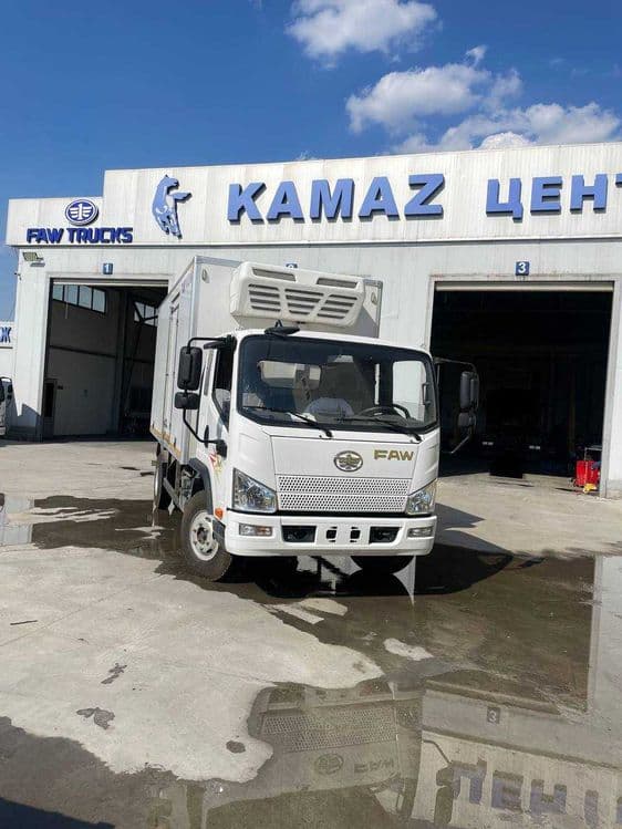 Автофургон рефрижератор FAW Tiger V, (21 м³, Songzhi760, -20⁰C) - 1110 — 7