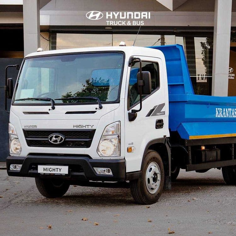Автосамосвал HYUNDAI EX8 4х2 4 ton 3 yil garantiya Orient Ozod — 1