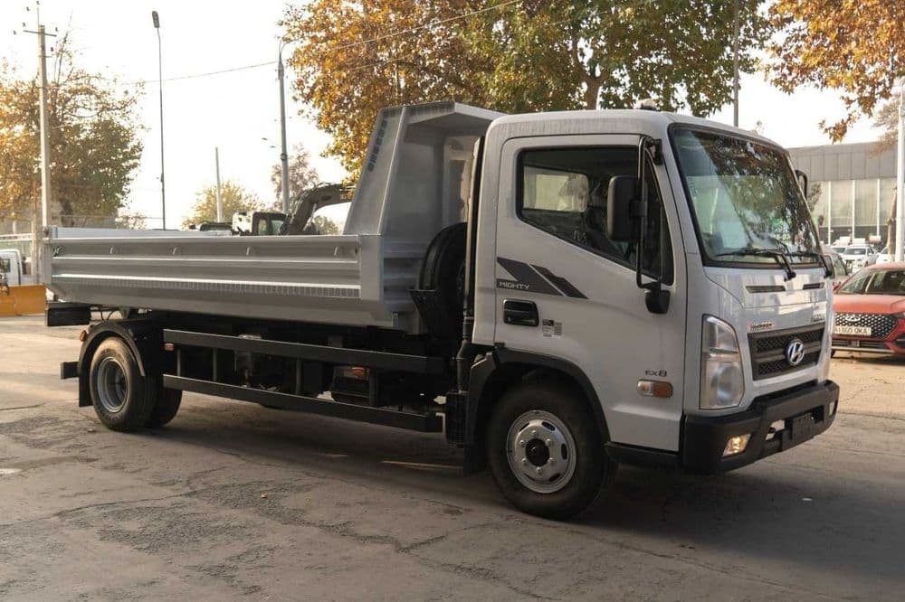 Hundai Mighty EX8 Автосамосвал с откидными бортами — 1