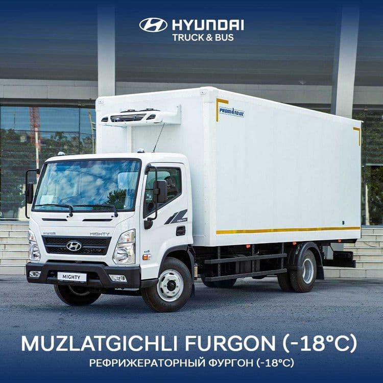 Hundai Mighty EX8  Рефрижераторный автофургон (-20С)