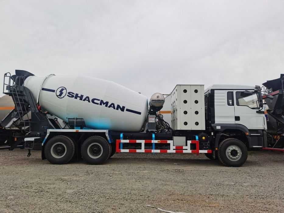 SHACMAN 10м3 куб газовый миксер автобетоносмеситель в наличии — 1