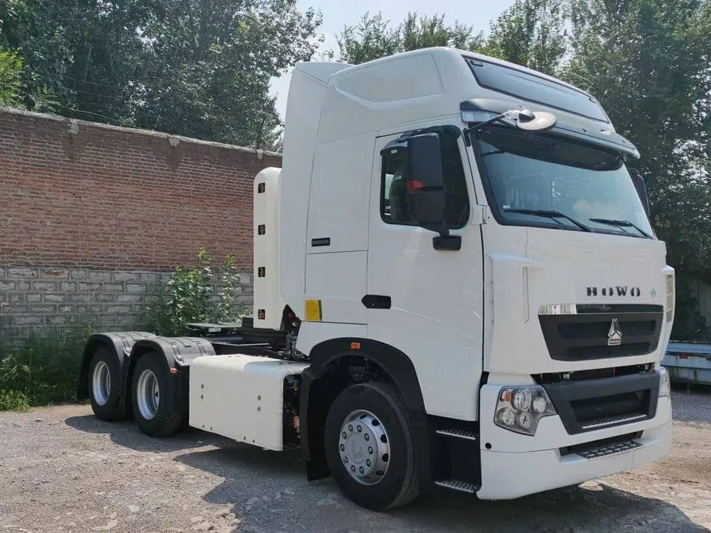 T7H CNG 6x4 тягач 2026 йил йулга чикди — 3