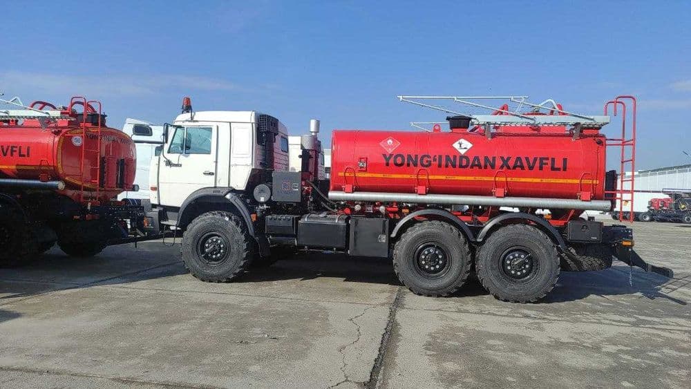 Автотопливозаправщик полноприводный бензовоз  КАМАЗ 43118 вездеход 6х6 — 2