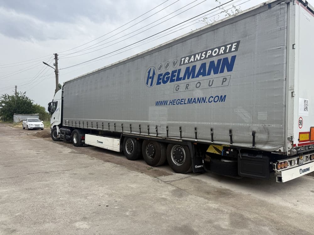Фура IVECO с прицепом — 2