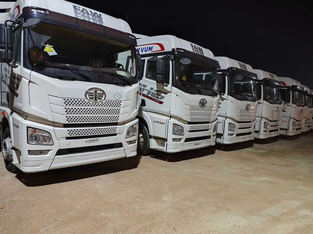 В наличии! Седельный тягач FAW JH6 4x2 CNG (на метане) — 5