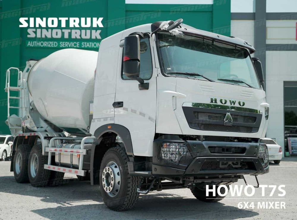 Автобетономиксер Howo-T7S 6x4 - 10 куб.м — 1