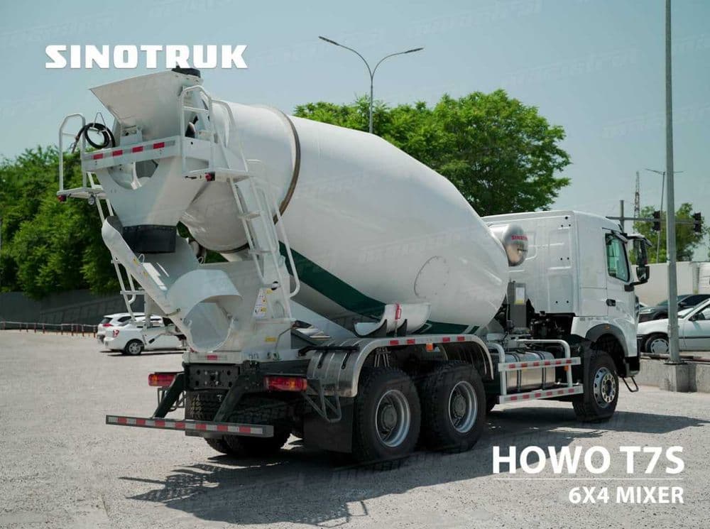 Автобетономиксер Howo-T7S 6x4 - 10 куб.м — 2