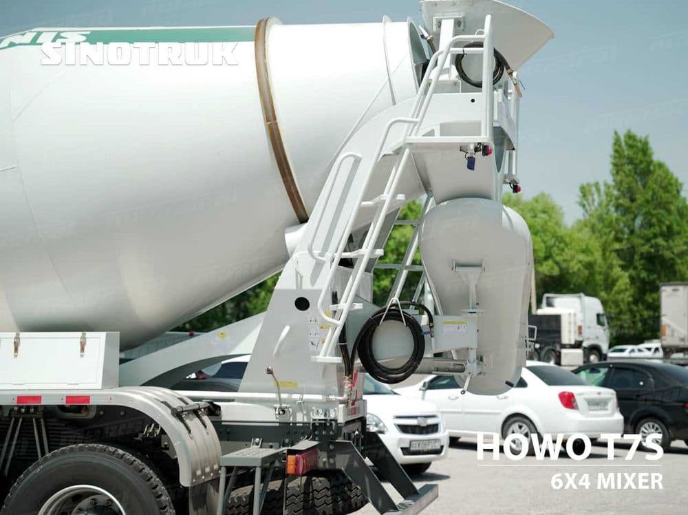 Автобетономиксер Howo-T7S 6x4 - 10 куб.м — 3