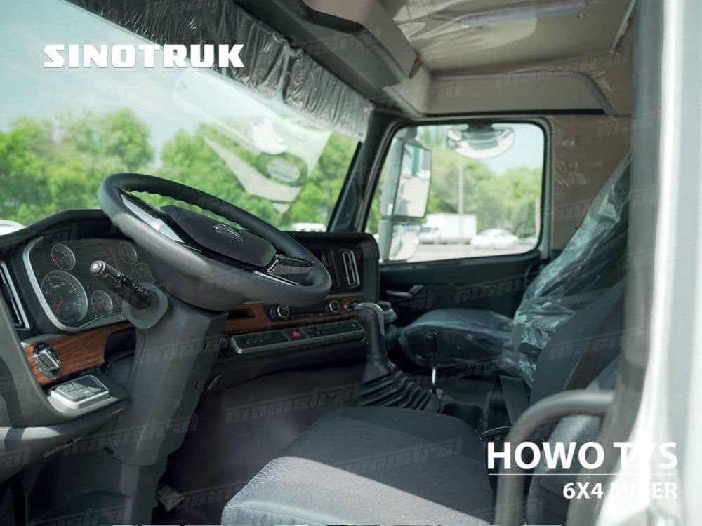 Автобетономиксер Howo-T7S 6x4 - 10 куб.м — 4